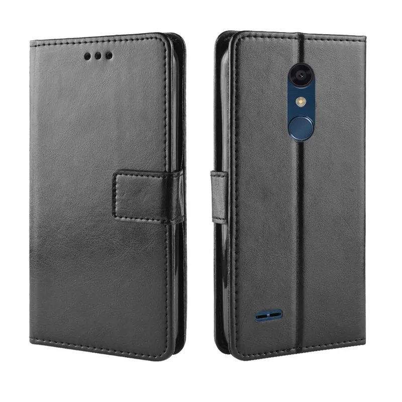 Для LG K11 2018 чехол Чехол Флип Роскошный кошелек Обложка на заднюю панель из