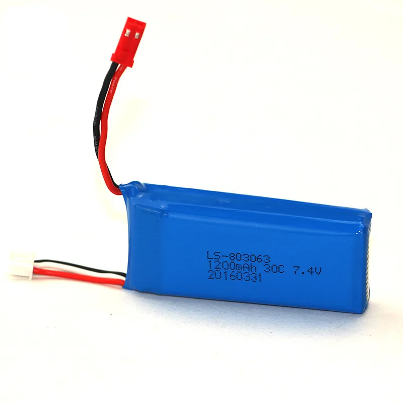 3 шт./лот Lipo Батарея 7 4 V 1200 мА/ч 30C нам Зарядное устройство для YiZhan Тарантул X6 MJX X101