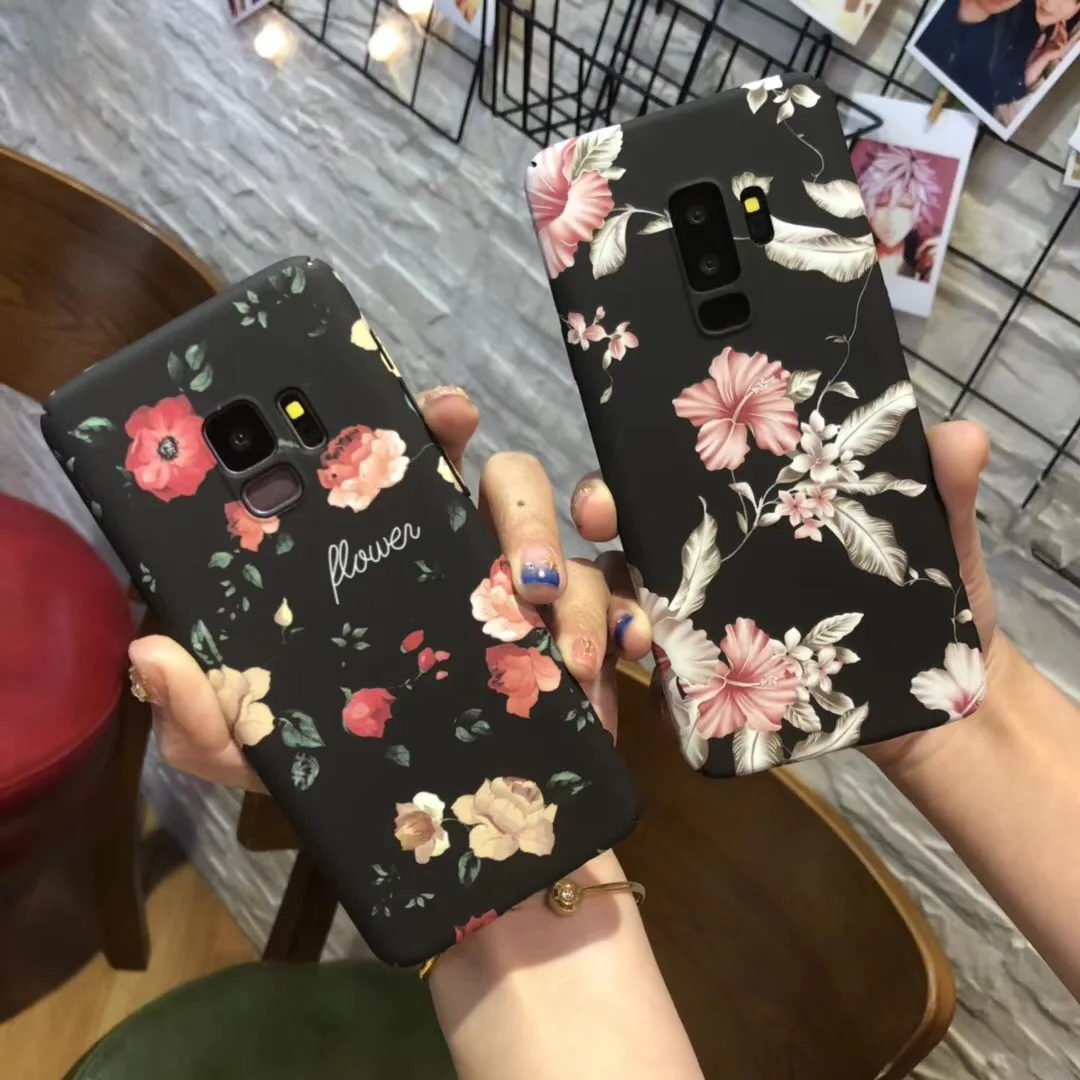 Сэм S9 случае камень мрамор твердый переплет полный край Гранит для Samsung Galaxy плюс