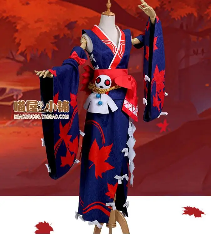 Косплей листья японское кимоно женское платье костюм|kimono japanese|japanese kimonokimono suit |