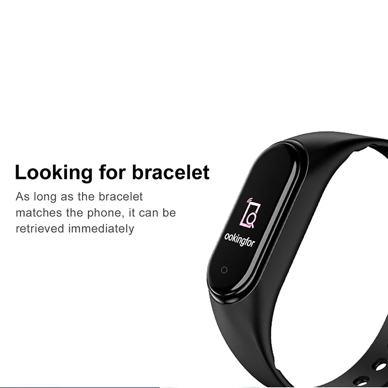 M4 Smartband 10 шт./лот браслет часы пульсометр фитнес трекер активности кровяное давление браслет Android Ios