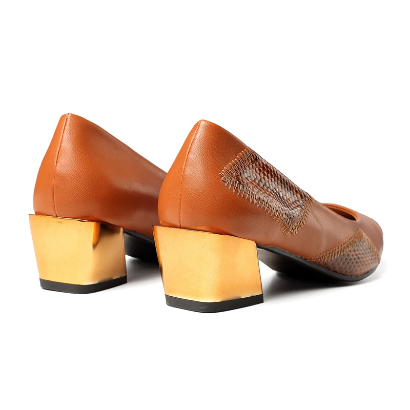 2019 Brand Shoes Woman High Heels Women Pumps square Women's Pointed Toe Female Dress Office size 35-42 | Обувь