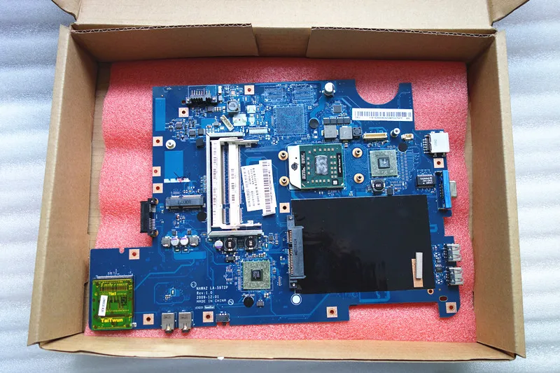 Материнская плата для ноутбука, подходящая для lenovo G555, материнская плата LA-5972P, проверка процессора перед отправкой