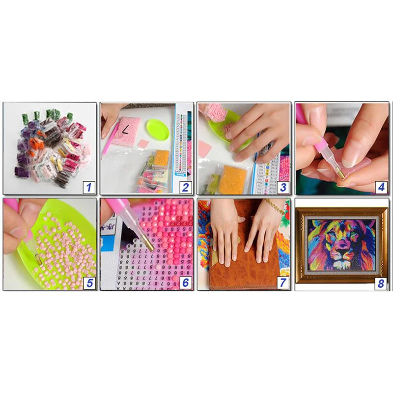 5d Diy круглая Алмазная картина вышивка крестиком цветы кристальная мозаика Милая