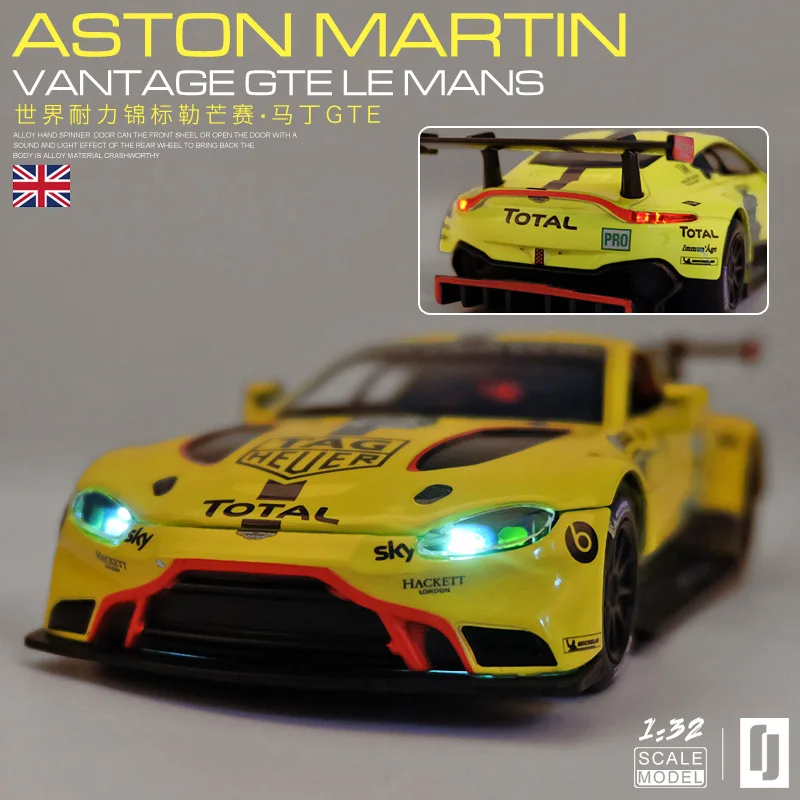 1:32 Лидер продаж Toy Car M4 Металлический Игрушечный брелок для автомобильных ключей, игрушечные машинки, посылающая акустико-оптический ралли гоночный автомобиль модель автомобиля игрушка для детей