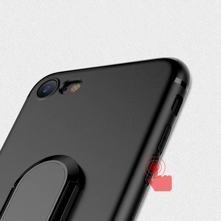 Чехол для телефона apple iphone 8 чехол Автомобильный держатель Подставка кольцо на
