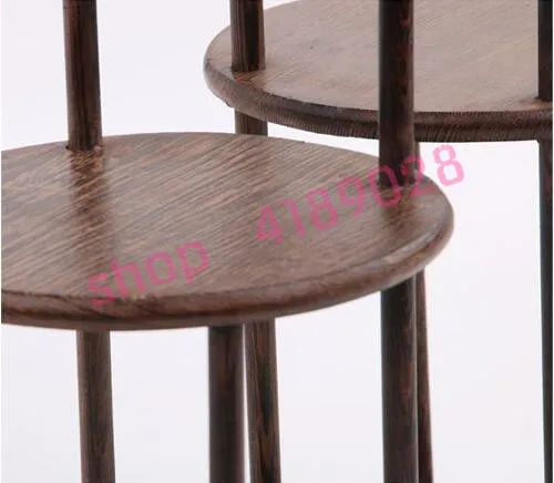 Натуральное куриное крыло дерево Круглый средний высокий твердой древесины curio