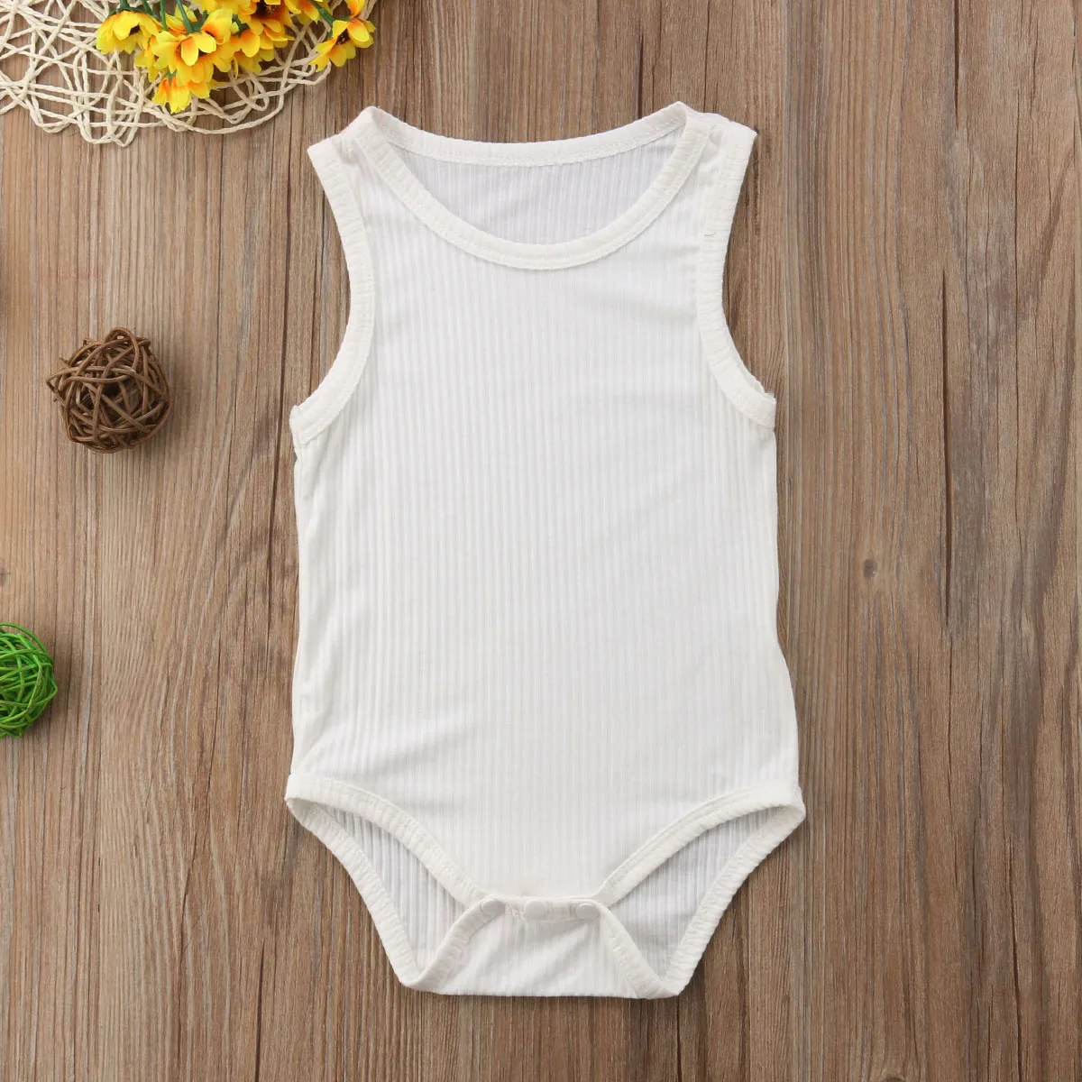 2018 хлопковый однотонный комбинезон в полоску для новорожденных девочек и