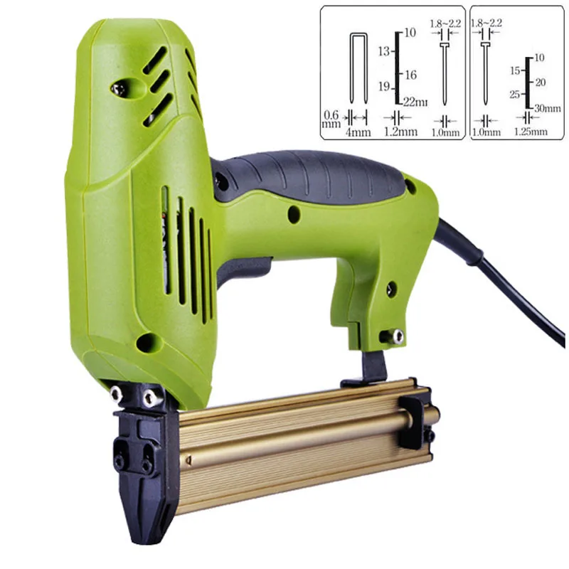 2 в 1 электрический степлер с 220 гвоздями 400 В|electric stapler gun|staple gun electricstaple |