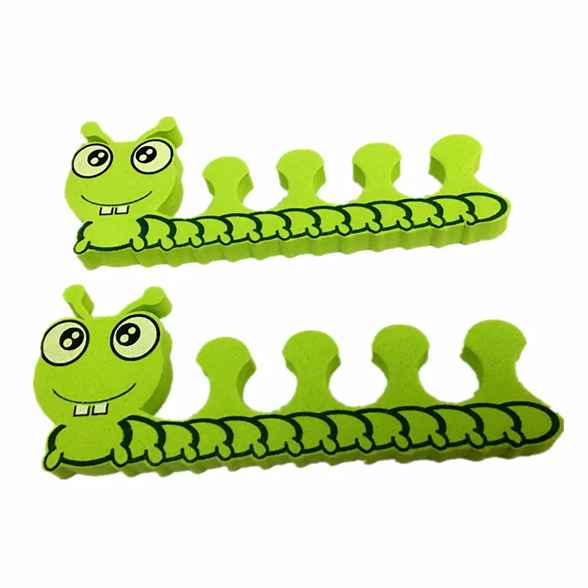 10 шт./лот 5 пар Мягкая губка пена сепараторы пальцев рук и ног ногтей