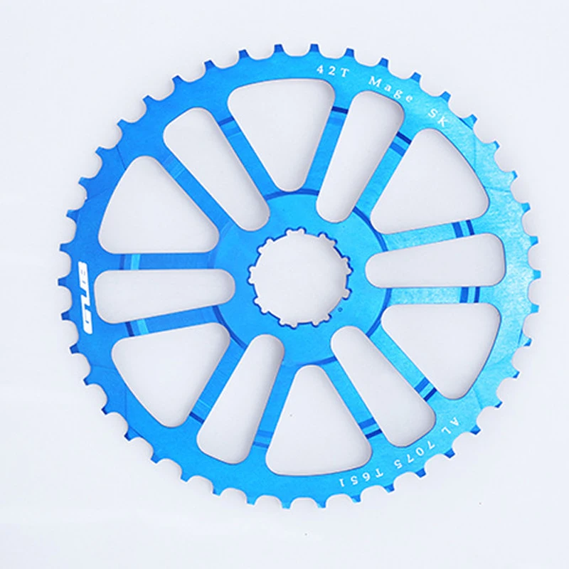 GUB горный велосипед 42T Freewheel модифицированный лист для SHIMANO или SRAM 10 скоростная