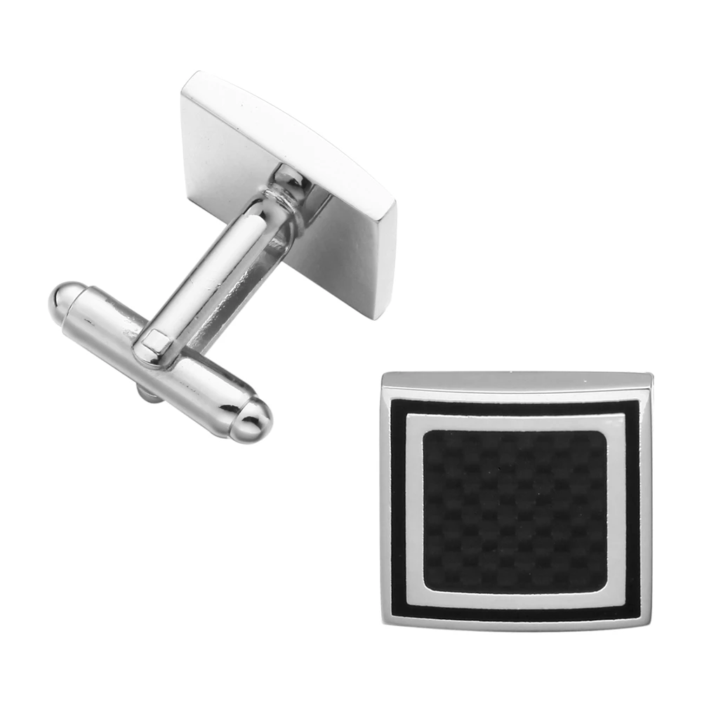 Memolissa модные Для мужчин запонки мужской Французский рубашка из углеродного