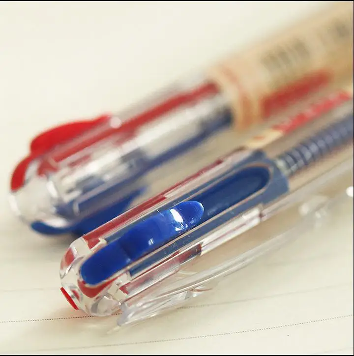 Новый выдвижная ручка шариковая X7 бренд два двойной Цвета Винтаж Стиль школы и