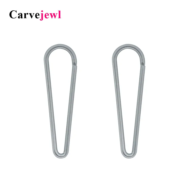 Carvejewl long stud earrings irregular circle big for women jewelry girl gift new fashion korean earring hot sale | Украшения и