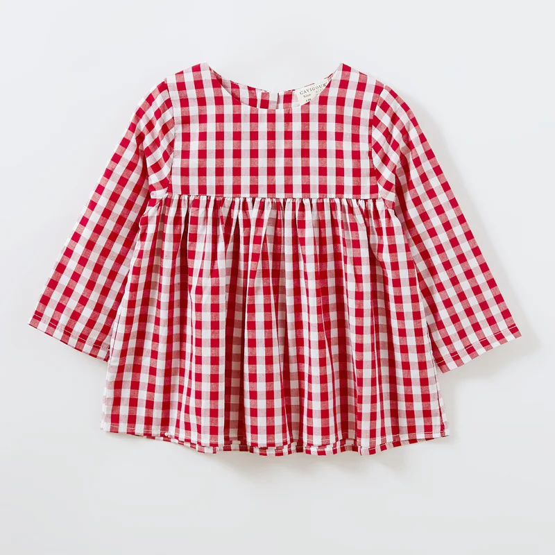 Весенне-осеннее Взрывобезопасное платье с длинным рукавом для девочек хлопковая