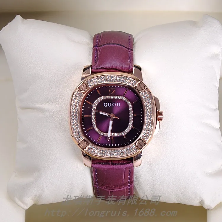 Часы наручные женские кварцевые с квадратным циферблатом модные брендовые из