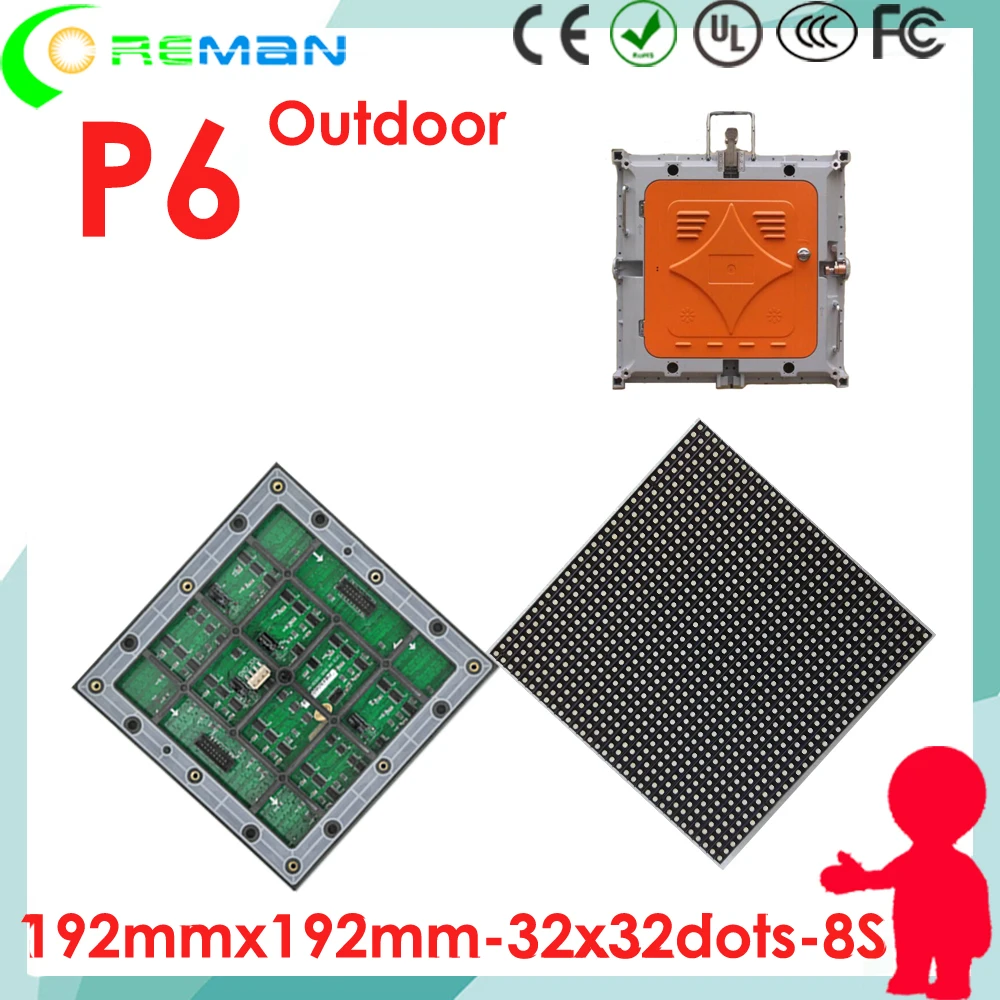 Сцена в аренду светодиодный дисплей 6 мм пиксельный полноцветный модуль
