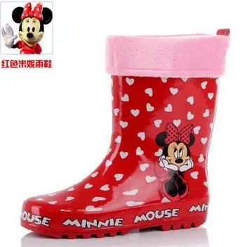 Детские резиновые сапоги для девочек и мальчиков водонепроницаемые мальчиков|kids