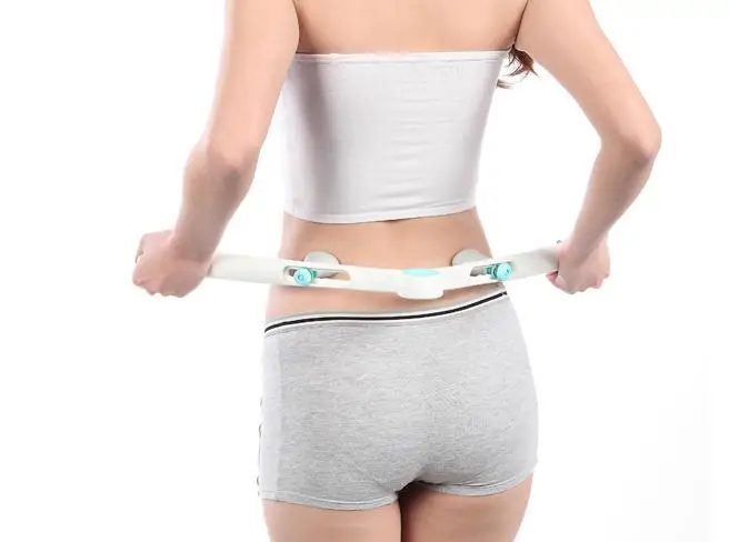 Adjustable Lumbar Spine Back Massager The Waist Massage Tool Health Joint Therapy Aerobics Slimming Fitness
Adjustable Lumbar Spine Back Massager The Waist Massage Tool Health Joint Therapy Aerobics Slimming Fitness