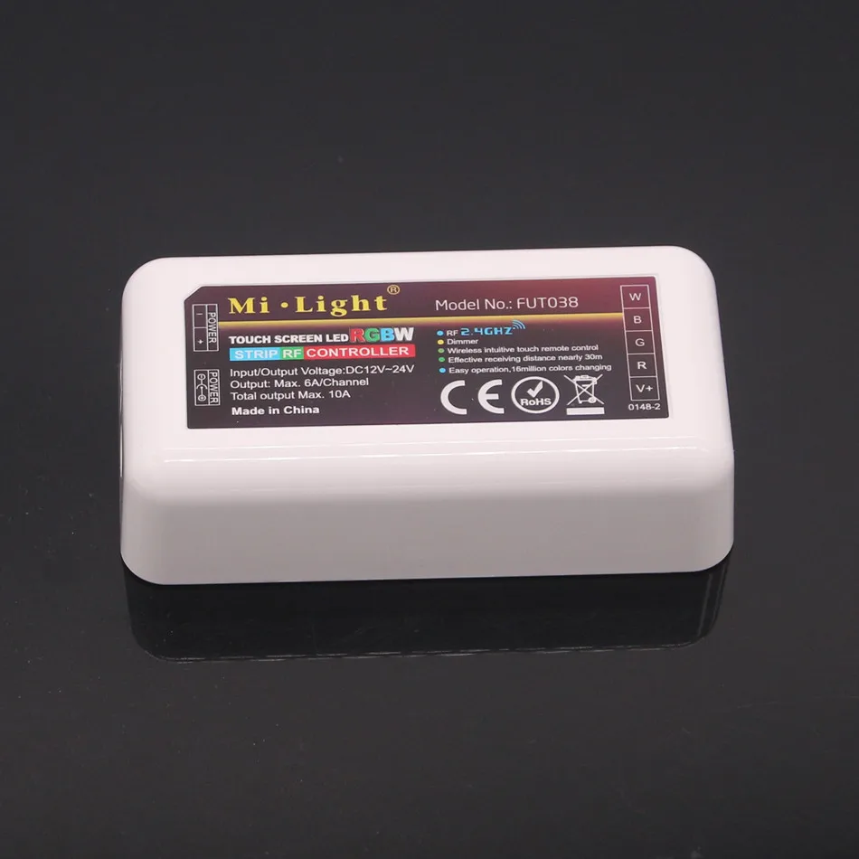 BEILAI DC 12 V-24 V 2 4G беспроводной RF RGBW светодиодный контроллер с регулируемой яркостью