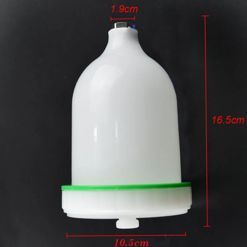 Новый 600 мл танк контейнер для H827 пистолет самотеком Мини Быстрый mover краски чашки