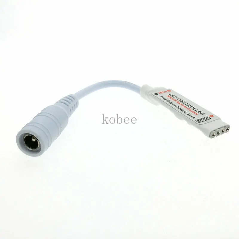 Мини Led RGB пульт дистанционного управления DC5 24V 17key RF беспроводной контроллер с 4pin