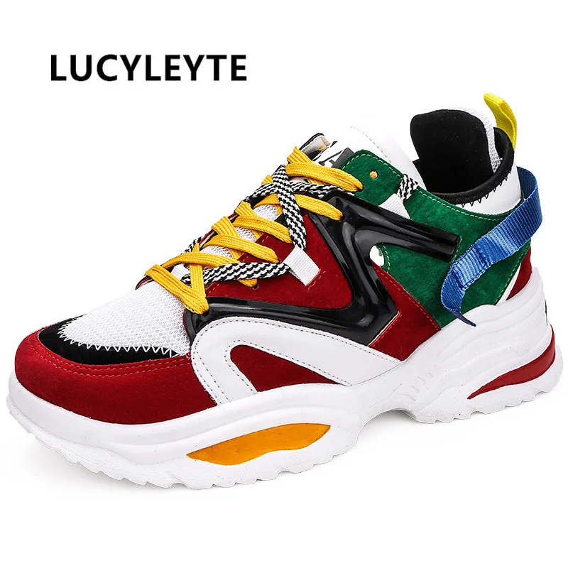 

2019 Spring Women Casual Shoes Flock Platform White Sneakers Lace-Up Sewing Wedges Lover Shoes for Women Zapatos Mujer