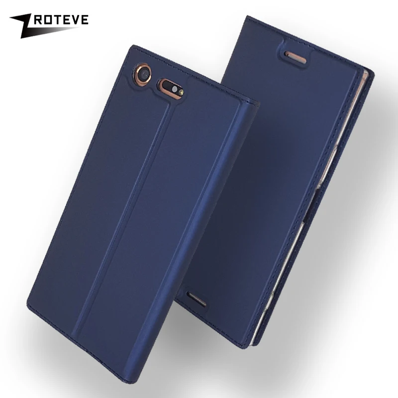 Чехол книжка для Sony Xperia XZ Premium XZ1 из ПУ кожи|Бамперы| |