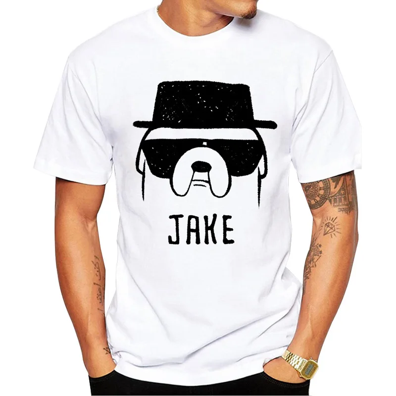 Время приключений футболка для мужчин забавная классная собака Джейк Лето