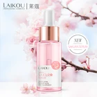 Сыворотка LAIKOU Sakura, японский экстракт, эссенция для сужения пор, удаление акне, омоложение кожи, вишня, гиалуронический Витамин C, для лица и глаз