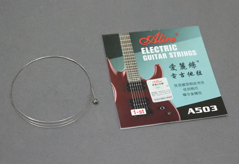 10 шт. Струны для электрогитары A503 Steel First E 1 st (/ 010 дюйма)|electric guitar strings|guitar stringsguitar