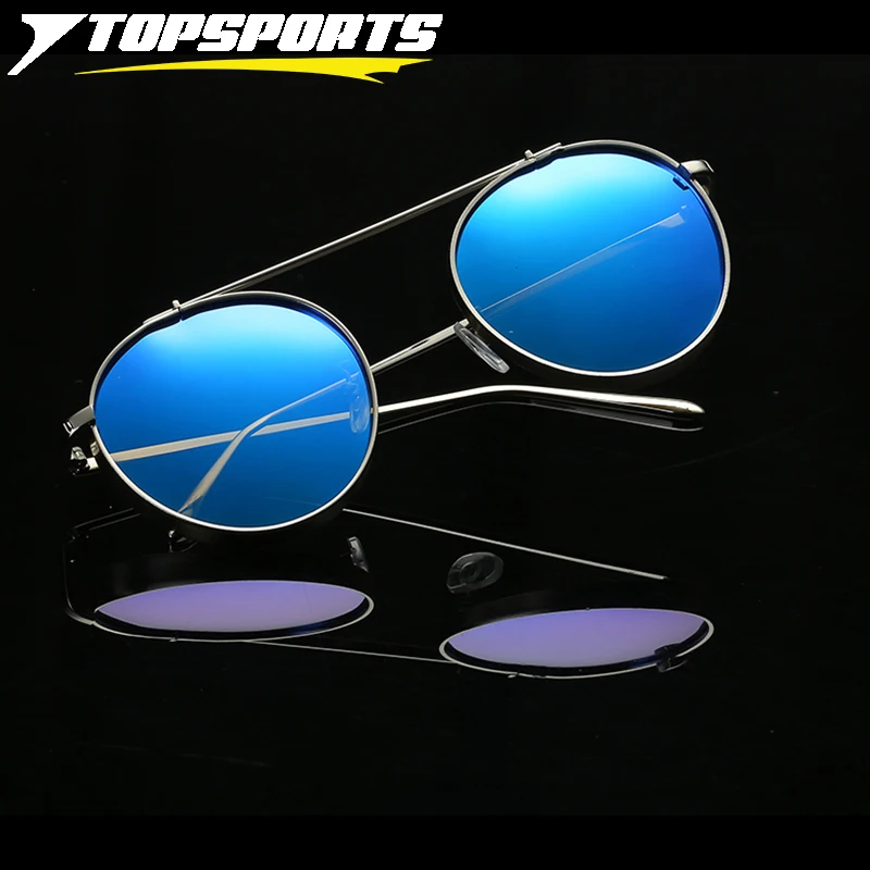Солнцезащитные очки TOPSPORTS поляризованные винтажные в металлической оправе с