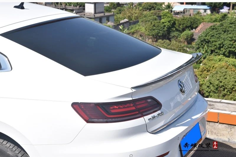 Passat CC спойлер o-типа из углеродного волокна задний спойлер на крышу для Volkswagen Passat CC спойлер, аксессуары