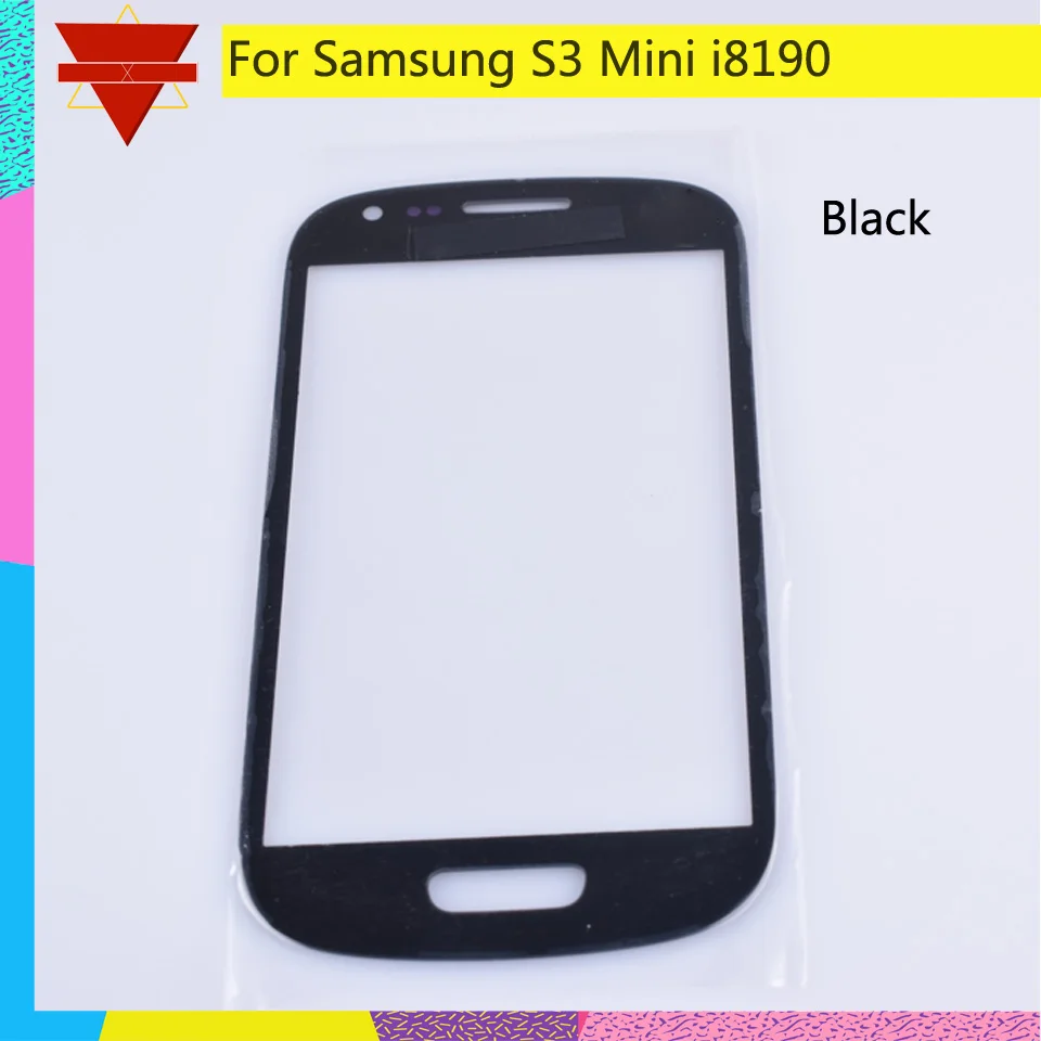 S3Mini сенсорный экран для Samsung Galaxy S3 mini i8190 8190 сенсорный экран стекло передней панели объектив Внешний без ЖК-дисплея замена