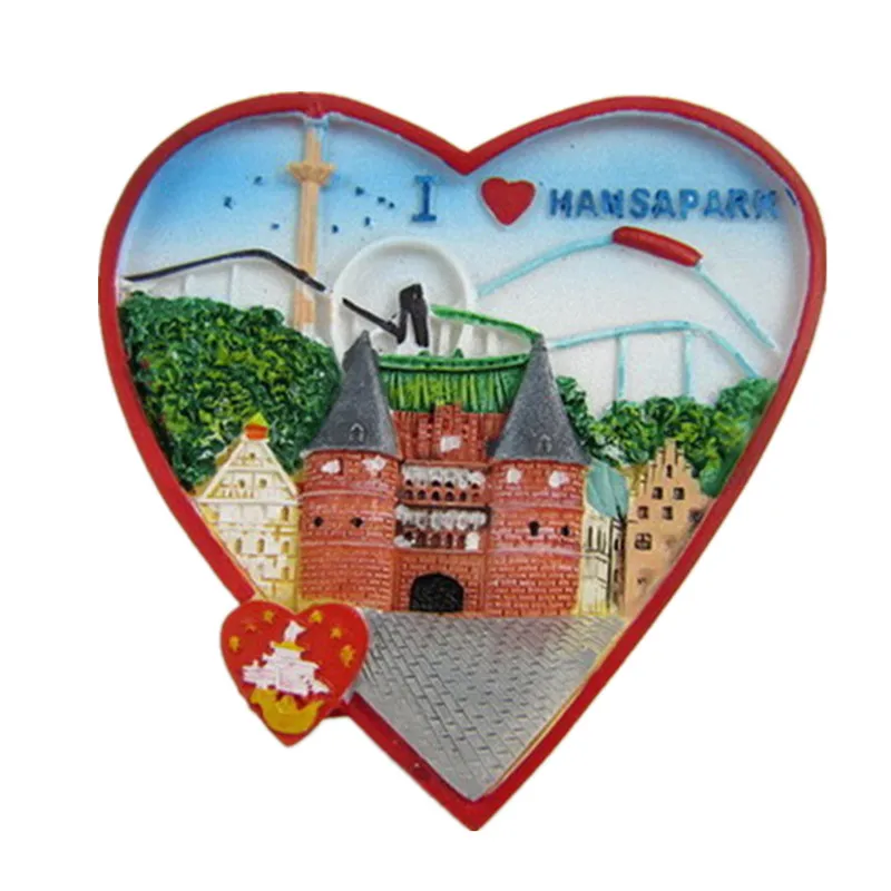 Креативное украшение для дома в форме сердца Германия Hansa Park туристический