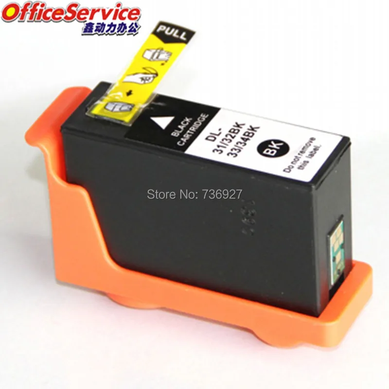Совместимые чернильные картриджи для струйного принтера Dell 31/32/33/34 V525W V725w|ink