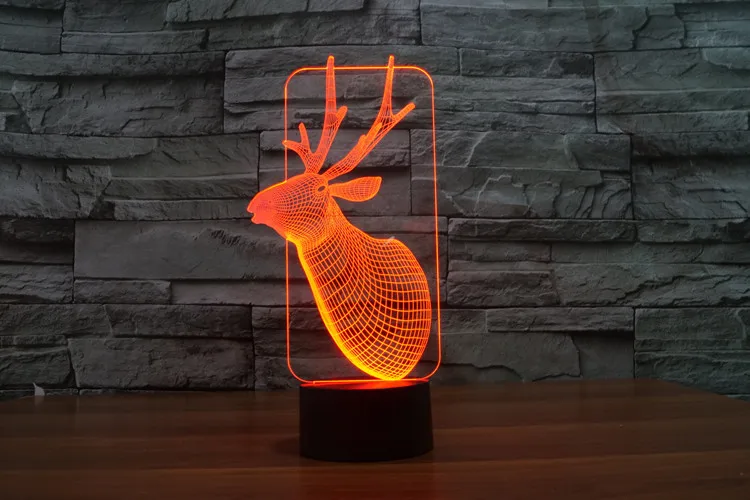 Новинка детский Декор светодиодная 7 цветов градиент рождественский подарок