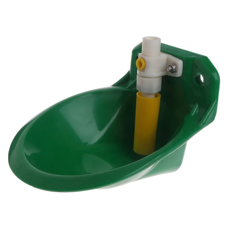 Plastic Автоматическая миска для овцы, медная пластиковая поилка для скота, клапан, диспенсер для животных, чашка для фермы DLS - Цвет: Plastic