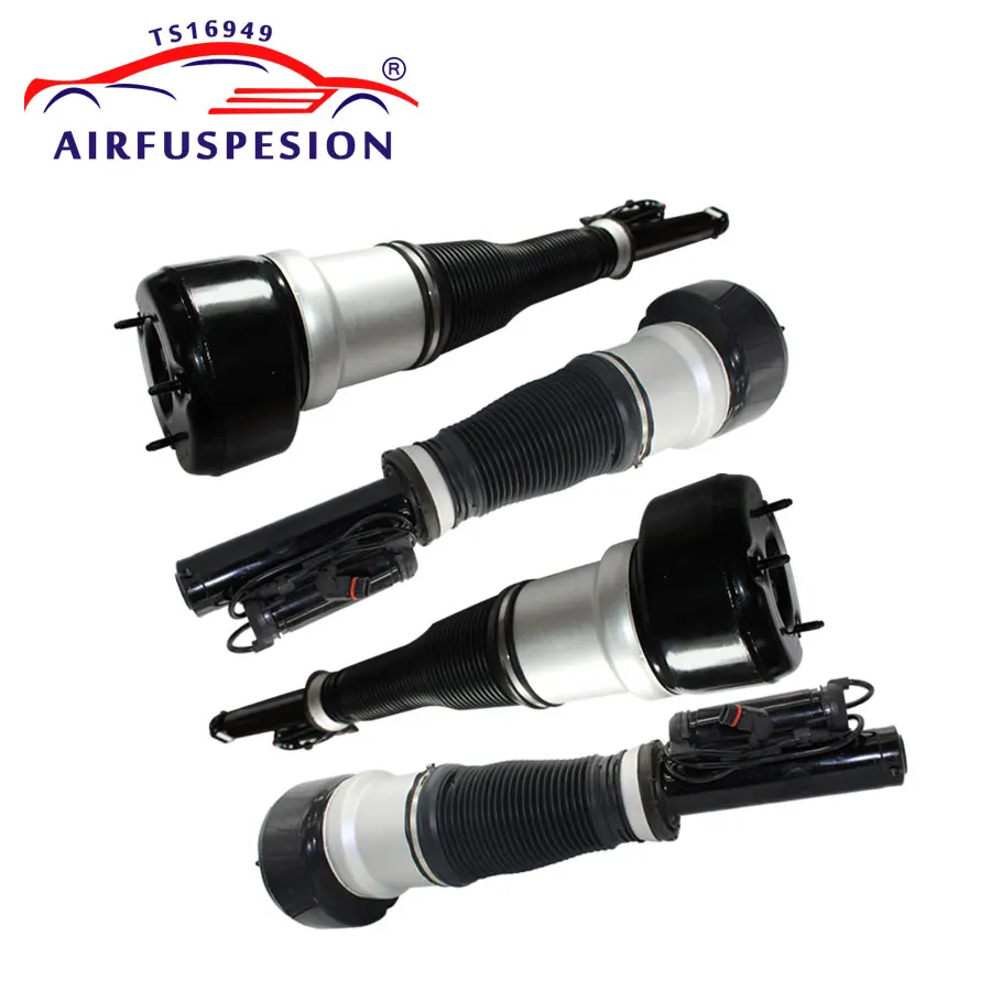 

4pcs Front+Rear For Mercedes W221 2WD Air Suspension Shock Absorber 2007-2012 2213204913 2213209313 2213205513 2213205613