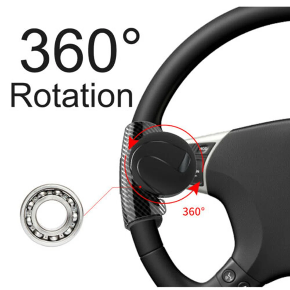 1 комплект черный усилитель рулевого колеса автомобиля | Автомобили и мотоциклы