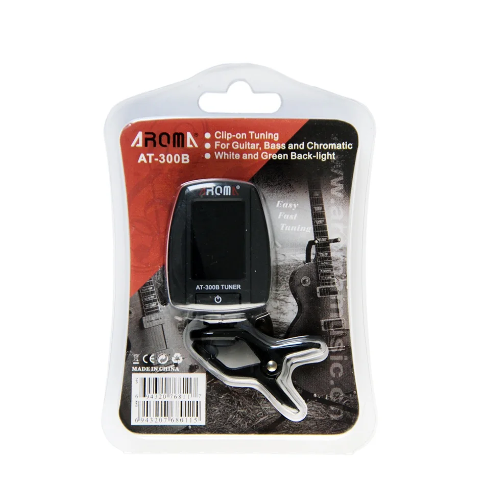 Аромат AT-300B хроматический тюнер бас-гитара | Спорт и развлечения