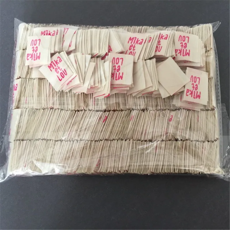 

Customized Garment Label Center Fold Woven Label