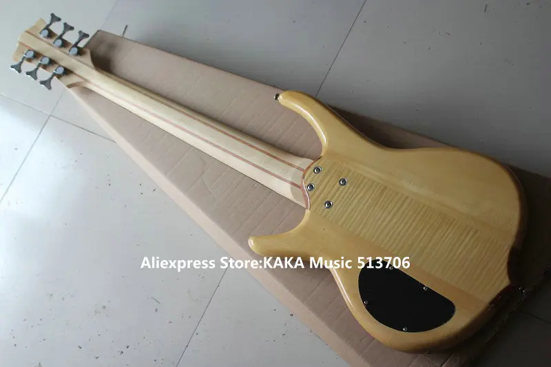 Натуральные 6 струнные Электрические бас-гитары из палисандра 24 лада бесплатная
