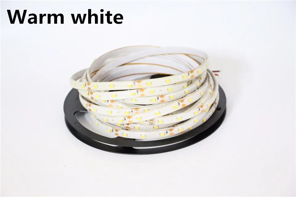 Лидер продаж SMD 2835/3528 DC12V 60 Светодиодный s/М 1 м 5 м гибкий светодиодный полосы RGB высокой яркости в полоску, украшен бантиком из ленты, Строка Светодиодный лента крытый светильник