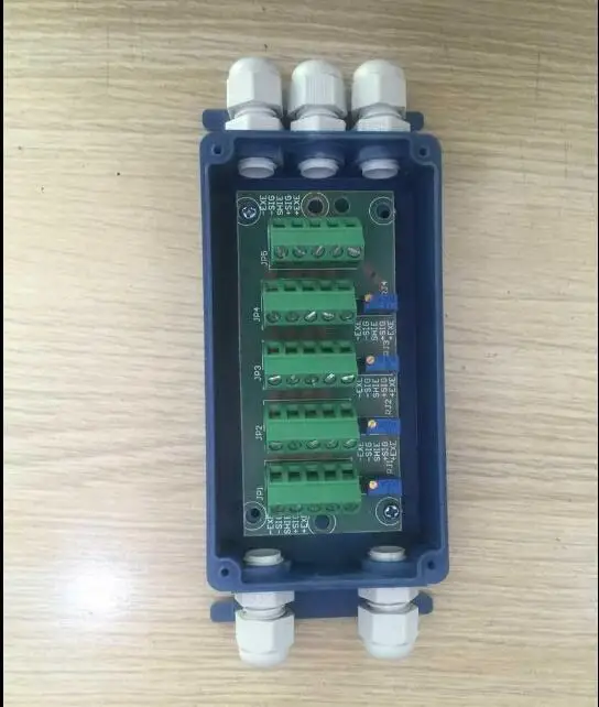 Небольшая Клеммная коробка loadometer электронная весовая Клеммная коробка четыре в один датчик распределительная коробка