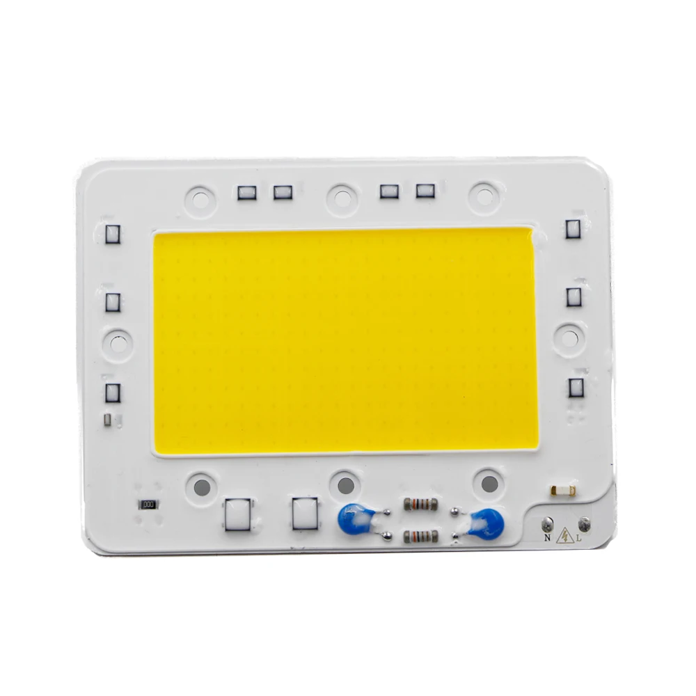 Высокая мощность LED COB чип лампа 50 Вт 100 150 AC 220 В 110 Смарт IC подходит для DIY прожектор