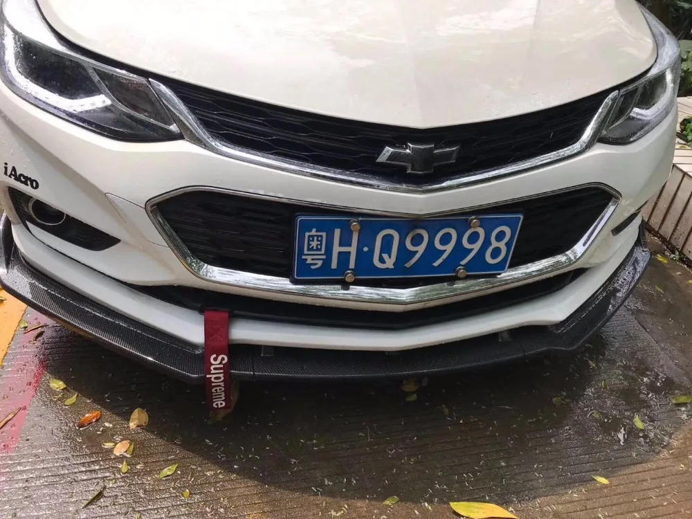 Защита для переднего бампера Chevrolet Cruze 2017 2019 комплект кузова cruze бампер задняя