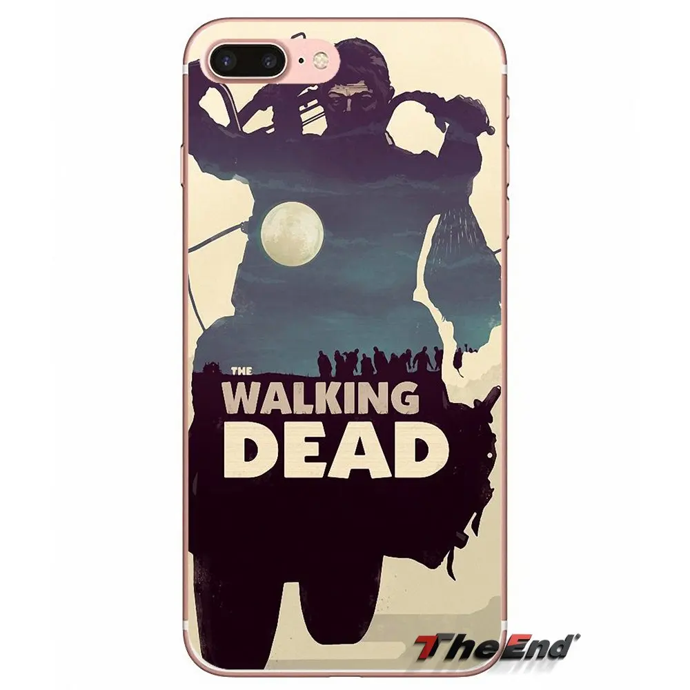 Для Samsung Galaxy J1 J2 J3 J5 J7 A3 A5 A7 2015 2016 2017 J530 J730 Fundas Coque Awesome The Walking Dead game TPU мягкий чехол |