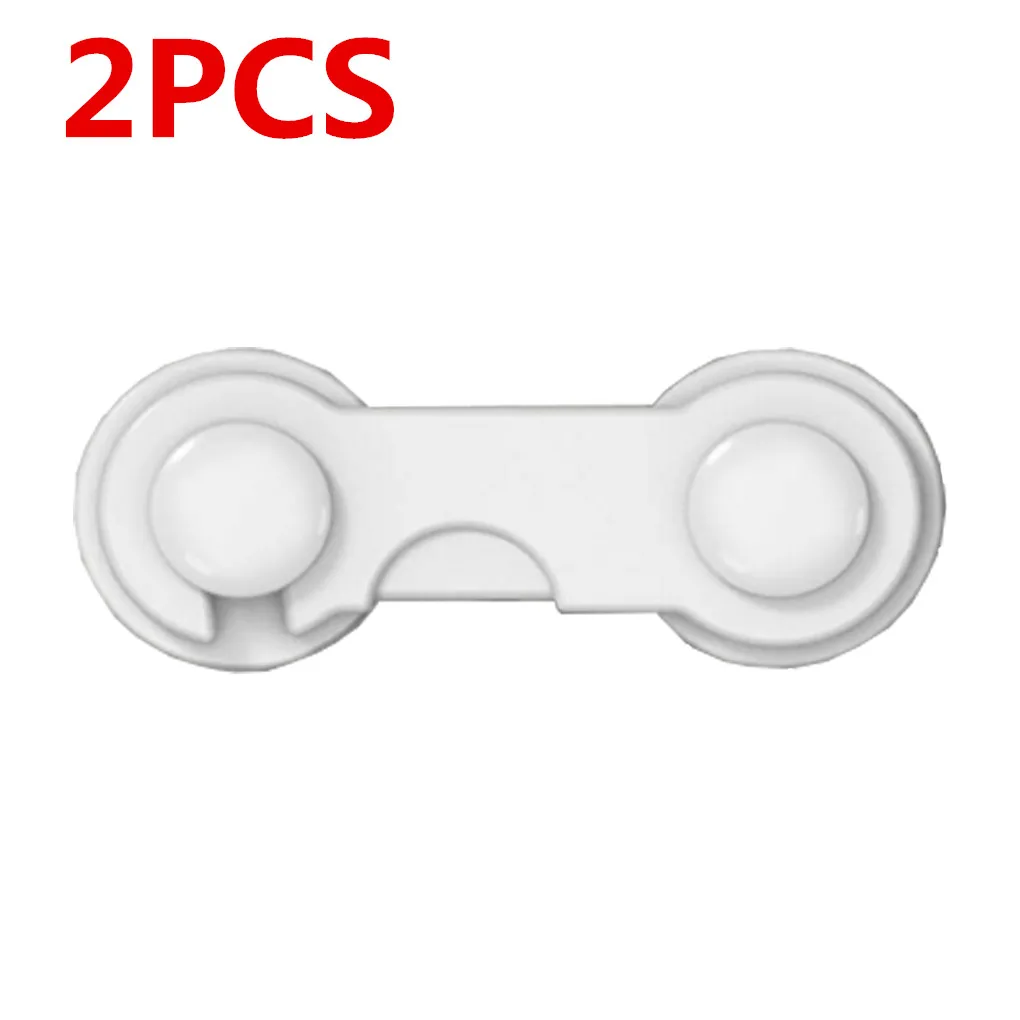 

2PCS/lot White Kitchen Drawer Cupboard Door Drawer Fridge Box Kids Baby Safety Safe Lock Furniture Protect Lock Toddler Protect