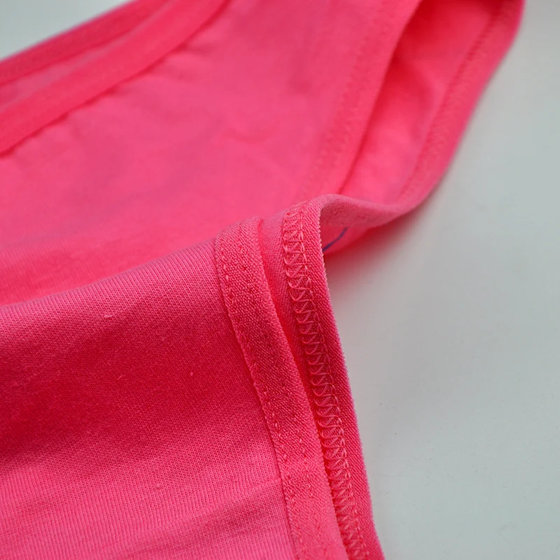 6 шт./Лот женские хлопковые трусы с заниженной талией | Женская одежда